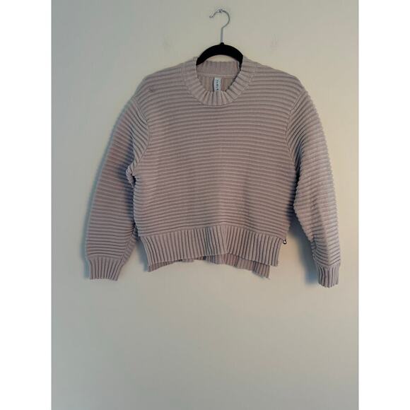 Varley Women’s Beige Talbert Ribbed Sweater Size Small - Picture 5 of 9